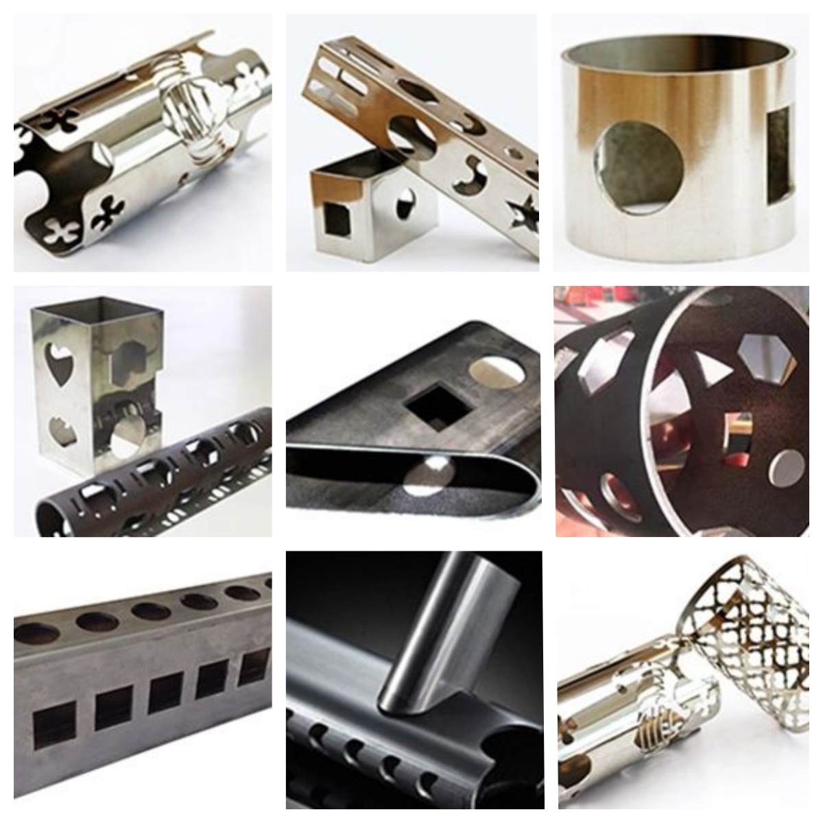 Metal tube cutting machine