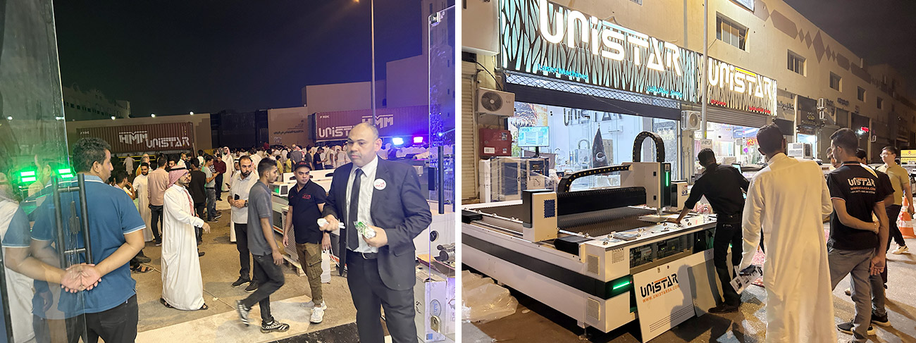 UNISTARLASER branch office was successfully opened in Saudi Arabia