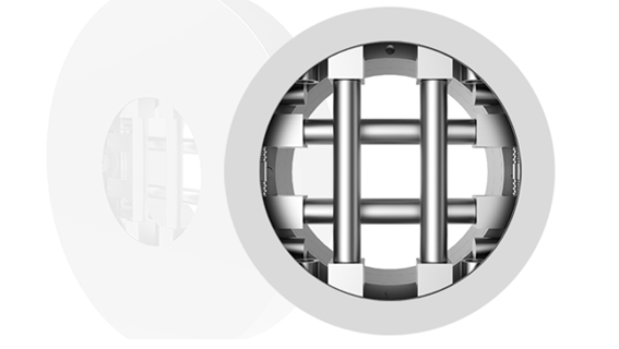 Double pneumatic chuck