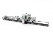 Three Chucks Fiber Laser Tube Cutting Machine