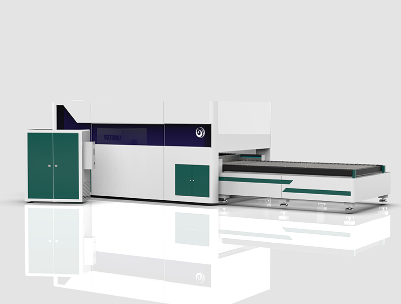 Full covered fiber laser cutting machine