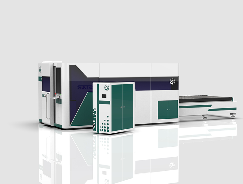 Full covered fiber laser cutting machine