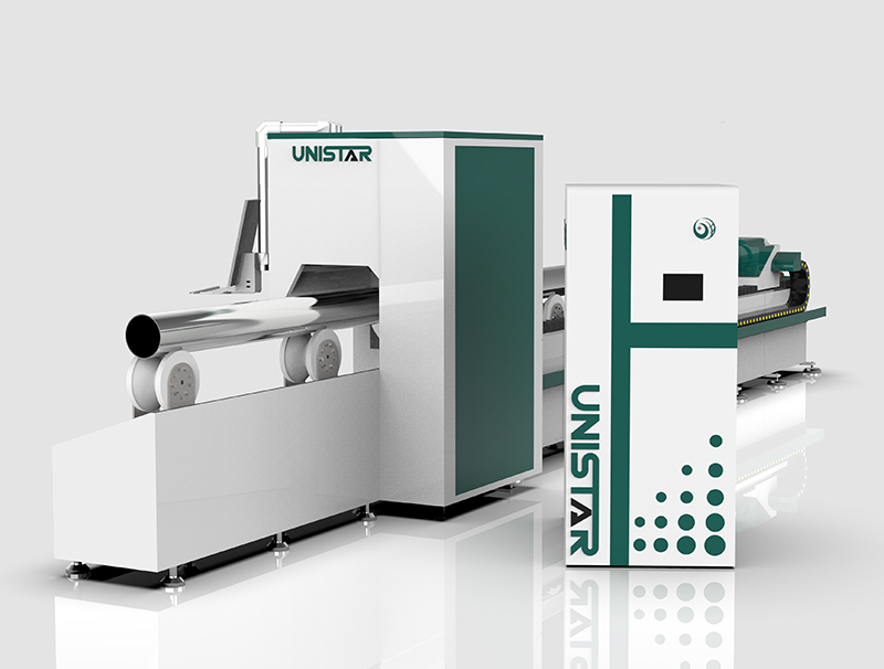 Tube fiber laser cutting machine