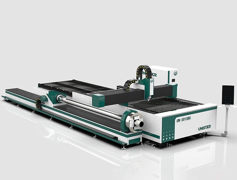 Steel & Tube Metal Laser Cutting Machine UN3015BC