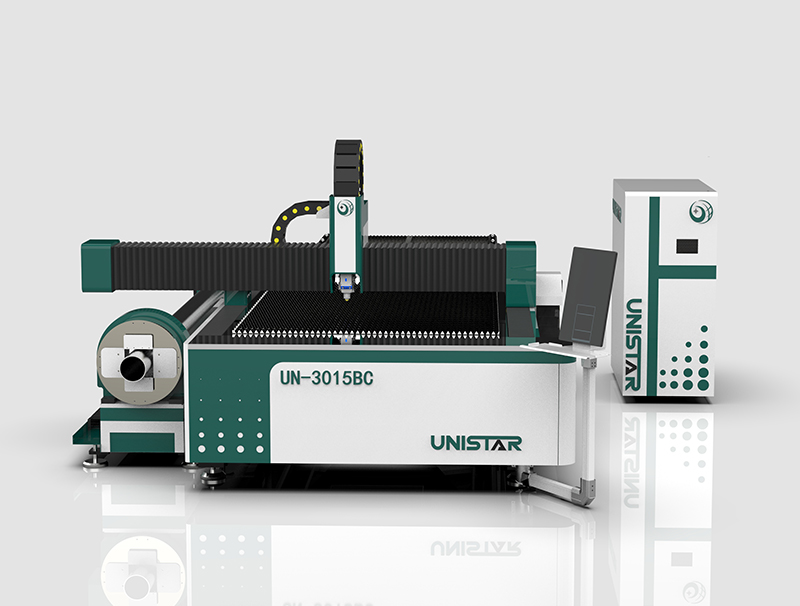 Steel & Tube Metal Laser Cutting Machine UN3015BC