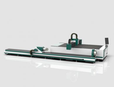 Metal laser cutting machine for pipe and sheet