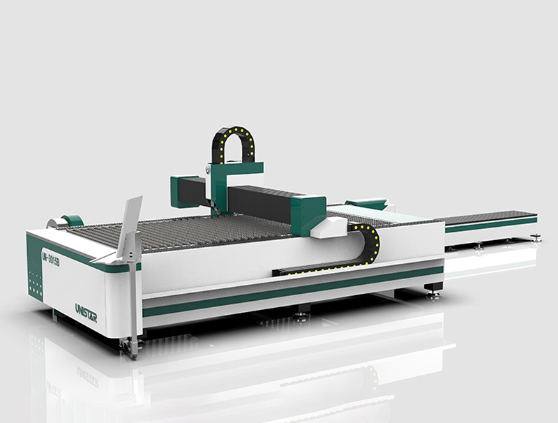 Metal laser cutting machine for pipe and sheet