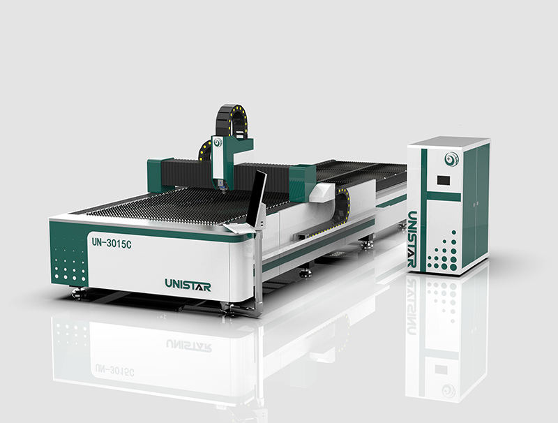 High-power Fiber Laser Cutter With Exchange Table