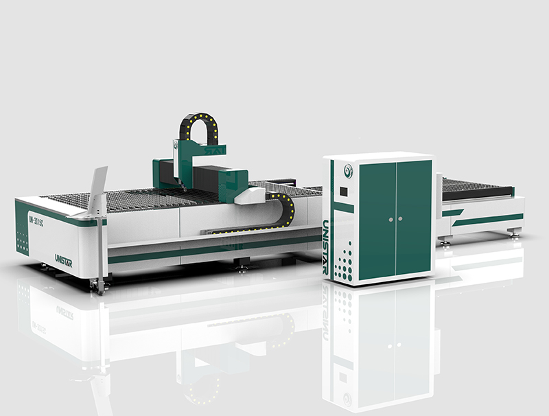 High-power Fiber Laser Cutter With Exchange Table