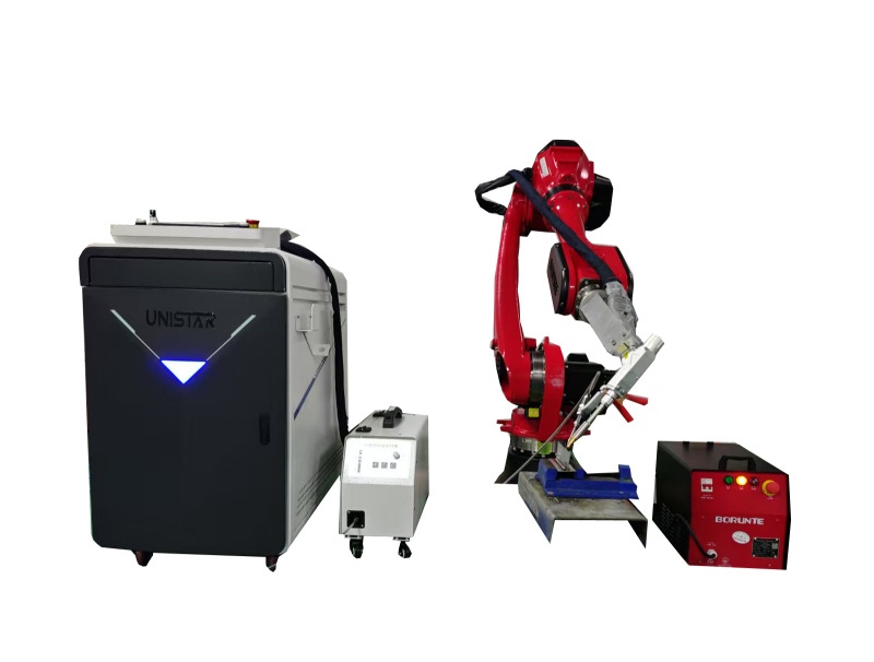 Automatic Smart 3D Industrial Laser Welding Robot for Sale