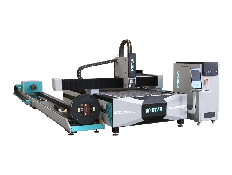 5x10 1500W Industrial Fiber Laser Metal Plate and Tube Cutting Machine for Sale