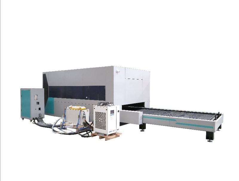 3KW/6KW/12KW/20KW CNC Full covered cutting machine for metal sheet