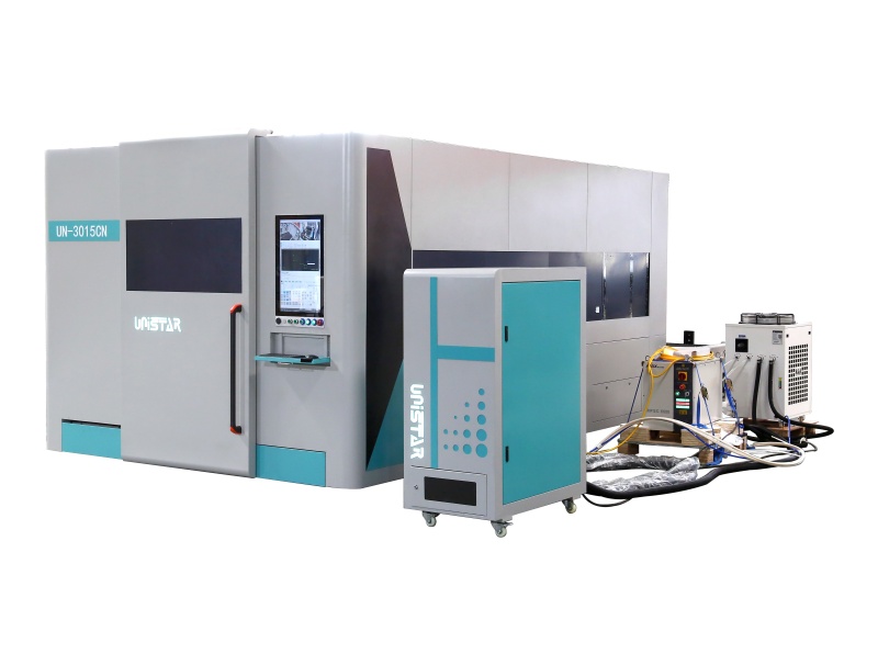 5x10 Fiber Laser Cutter with Fully Enclosed Cover for Metal