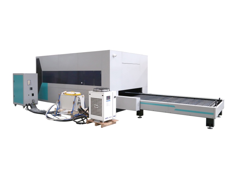 5x10 Fiber Laser Cutter with Fully Enclosed Cover for Metal