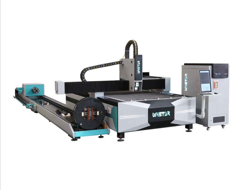CNC pipe tube sheet laser cutting machine  for metal cutting
