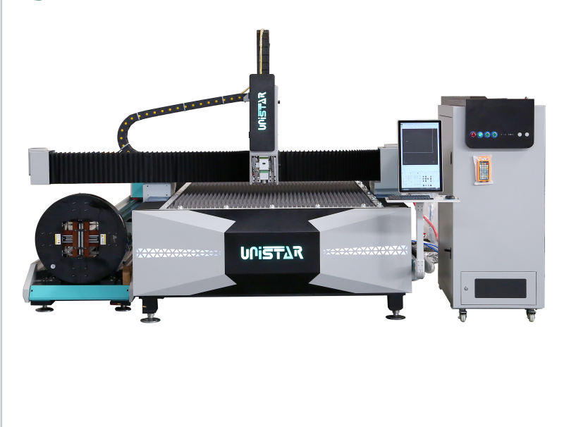 CNC pipe tube sheet laser cutting machine  for metal cutting