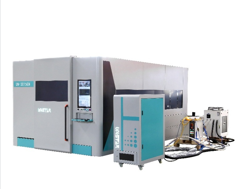 3KW/6KW/12KW/20KW CNC Full covered cutting machine for metal sheet