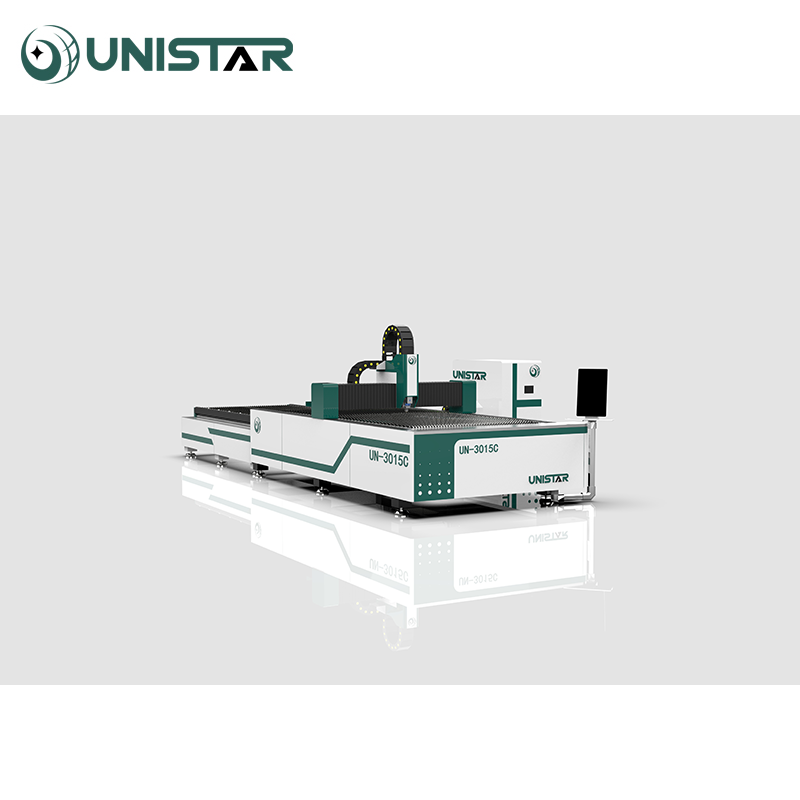 Fiber Laser Cutting Machine with Exchange Table