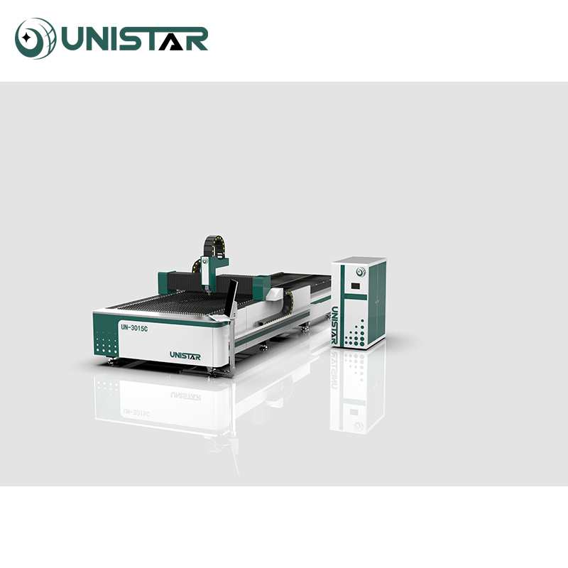 Fiber Laser Cutting Machine with Exchange Table