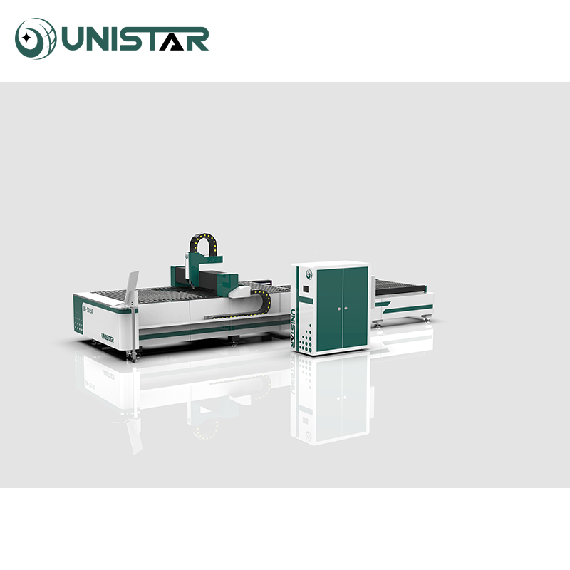 Fiber Laser Cutting Machine with Exchange Table