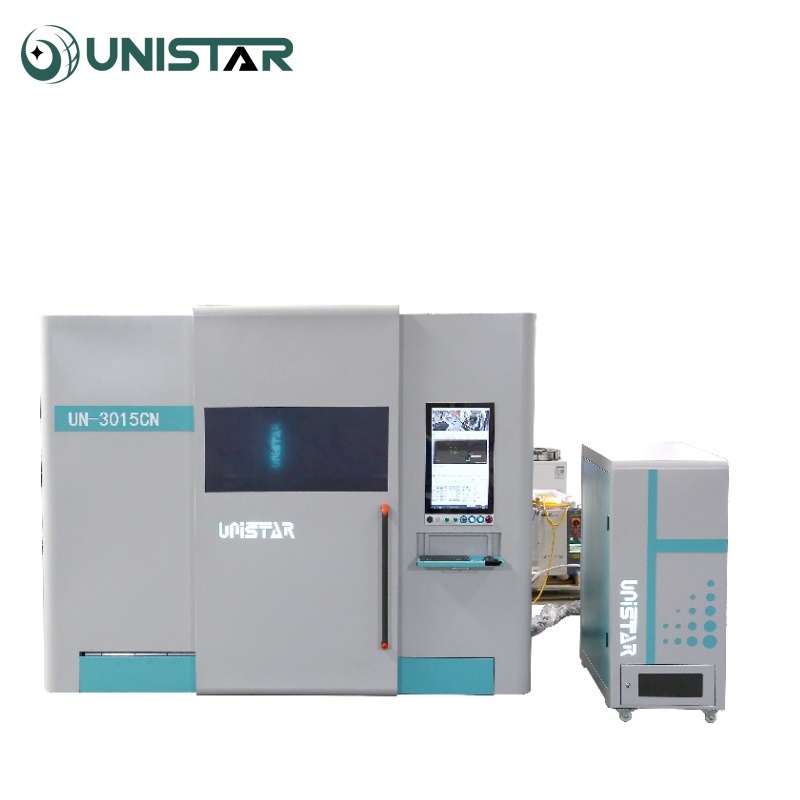 Fully Covered 1500/3000W/6000W/12000W fiber metal sheet cutting machine