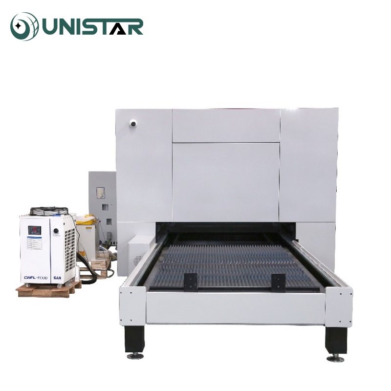 Fully Covered 1500/3000W/6000W/12000W fiber metal sheet cutting machine