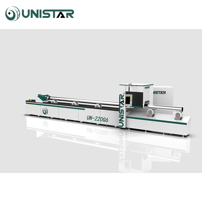 Metal tube cutting machine