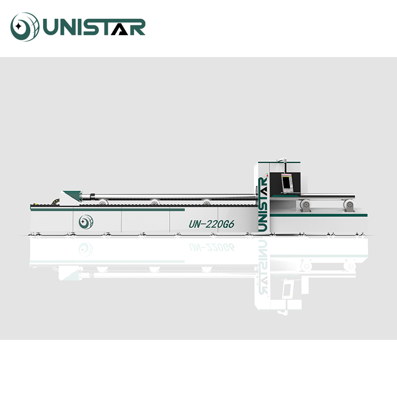 Metal tube cutting machine