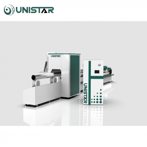 Metal tube cutting machine